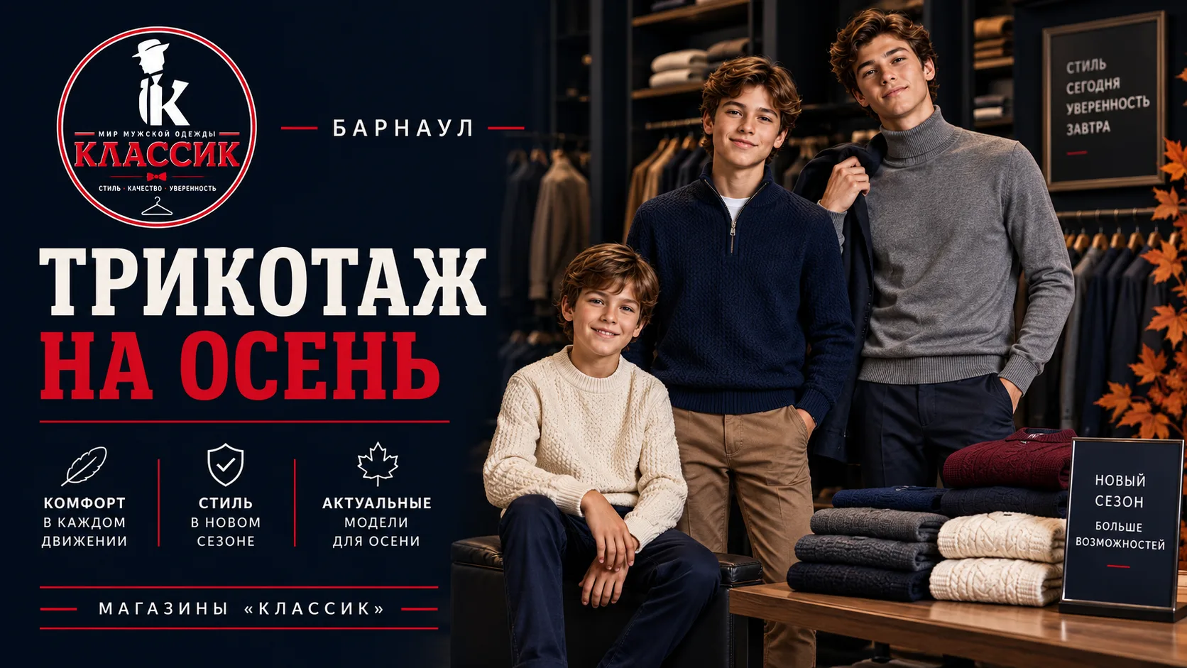 Трикотаж на новый сезон
