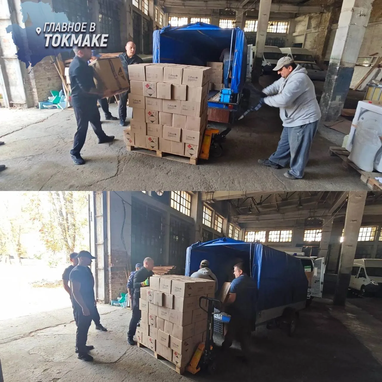 Пензенские шефы доставили новую партию газовых плит в Токмакский округ