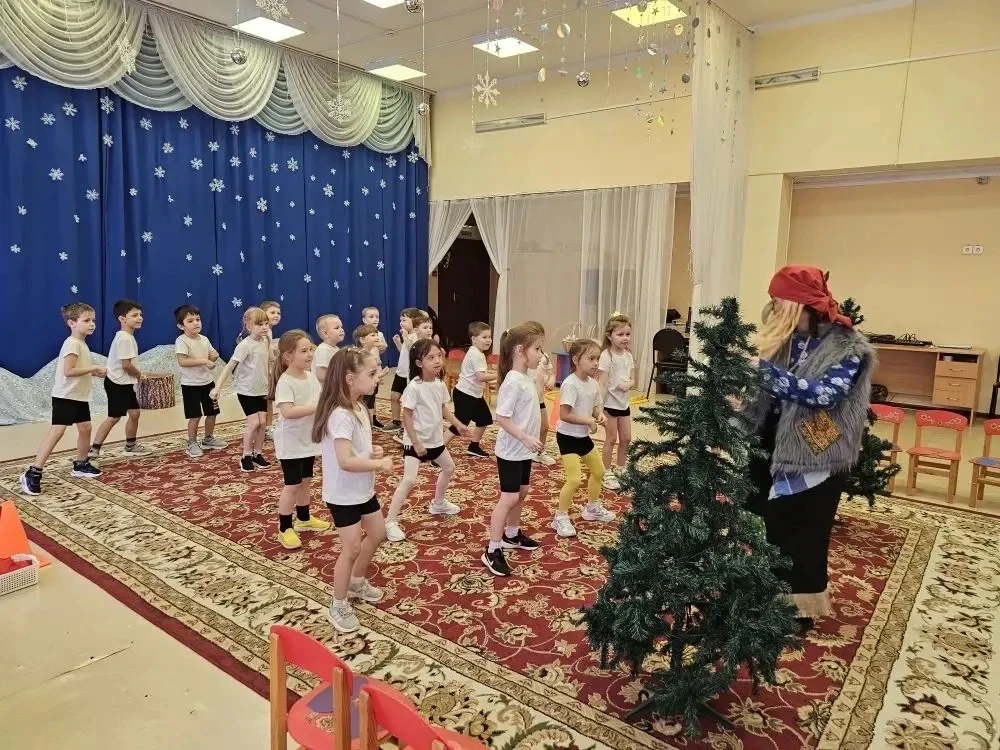 В дошкольном отделении «Бережок» для детей старшего дошкольного возраста прошло спортивное развлечен