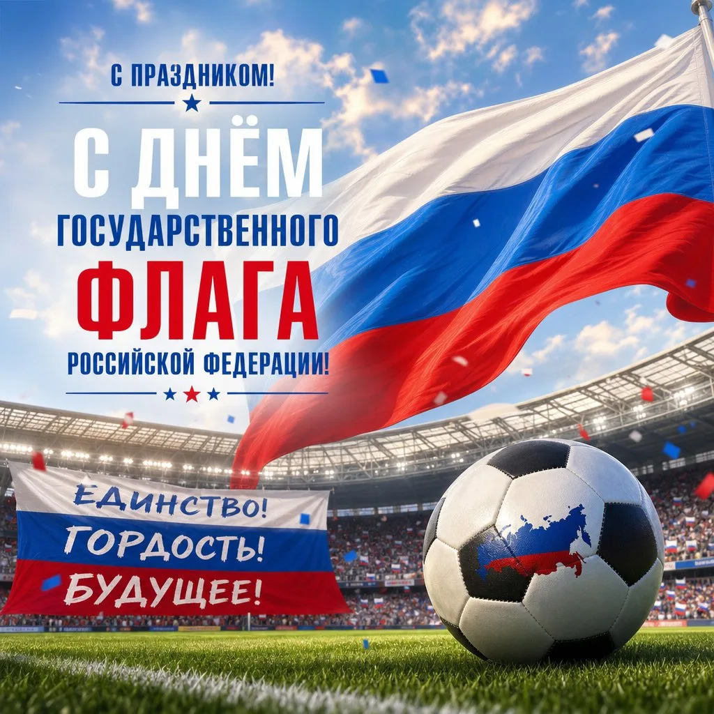 С Днём Государственного флага Российской Федерации! ❤️