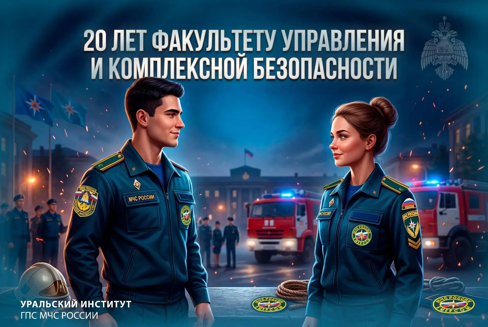 Факультету управления и комплексной безопасности — 20 лет!🎉

Факультет был создан в 2006 году как ф