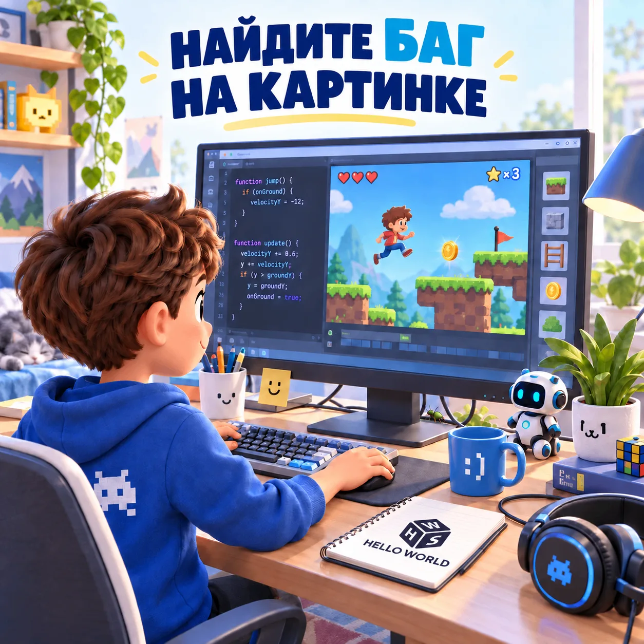 Найдите баг на картинке