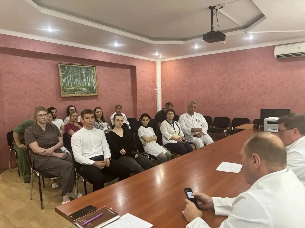 👨🏻‍⚕️Встреча с будущими врачами