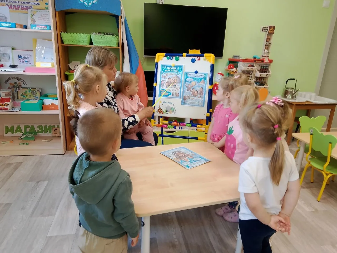 В рамках 2026 года, объявленного Годом единства народов России, воспитанники младшей гр...