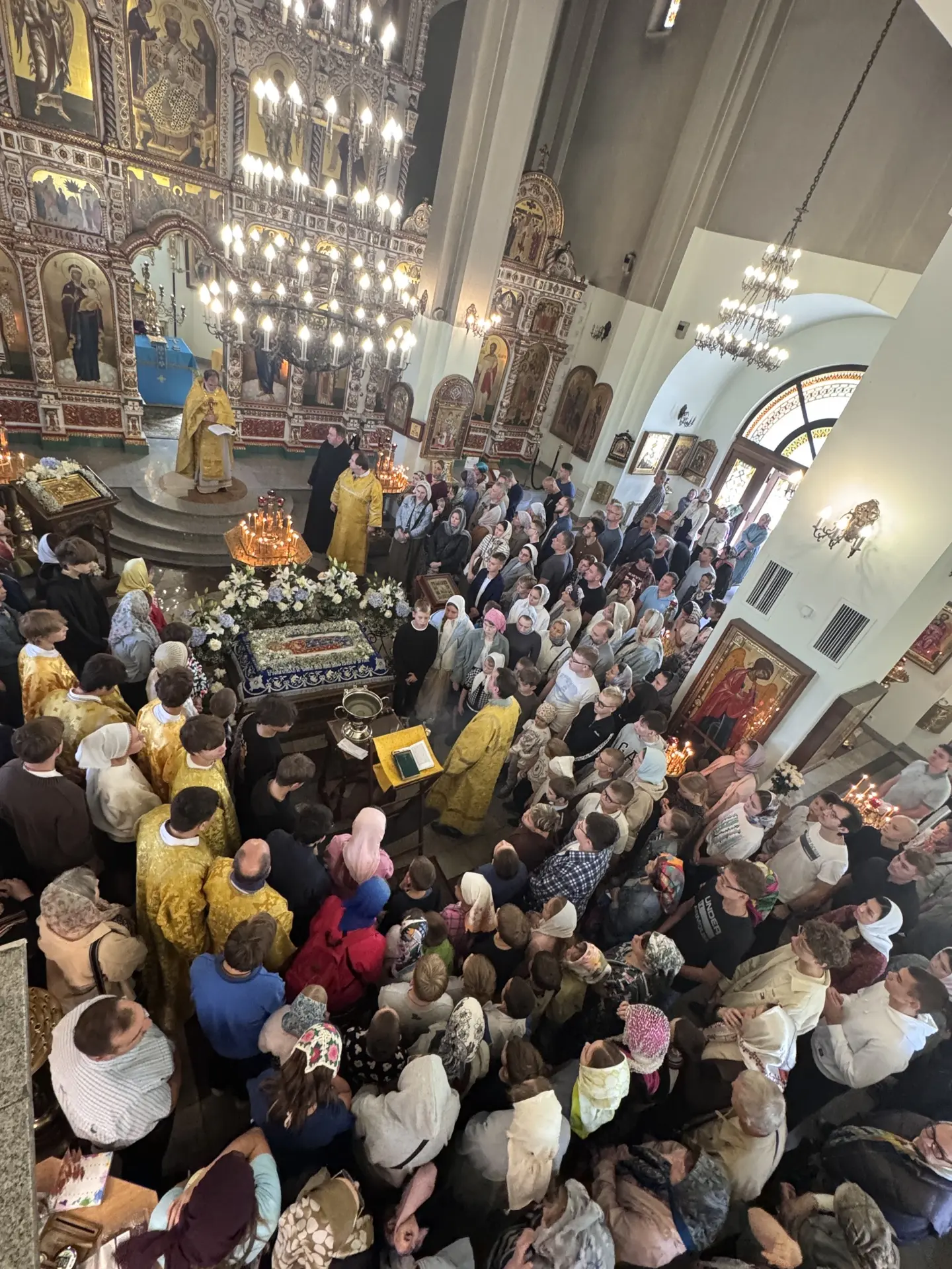 💦☦️ Сегодня после литургии был совершен Молебен на начало нового учебного года.