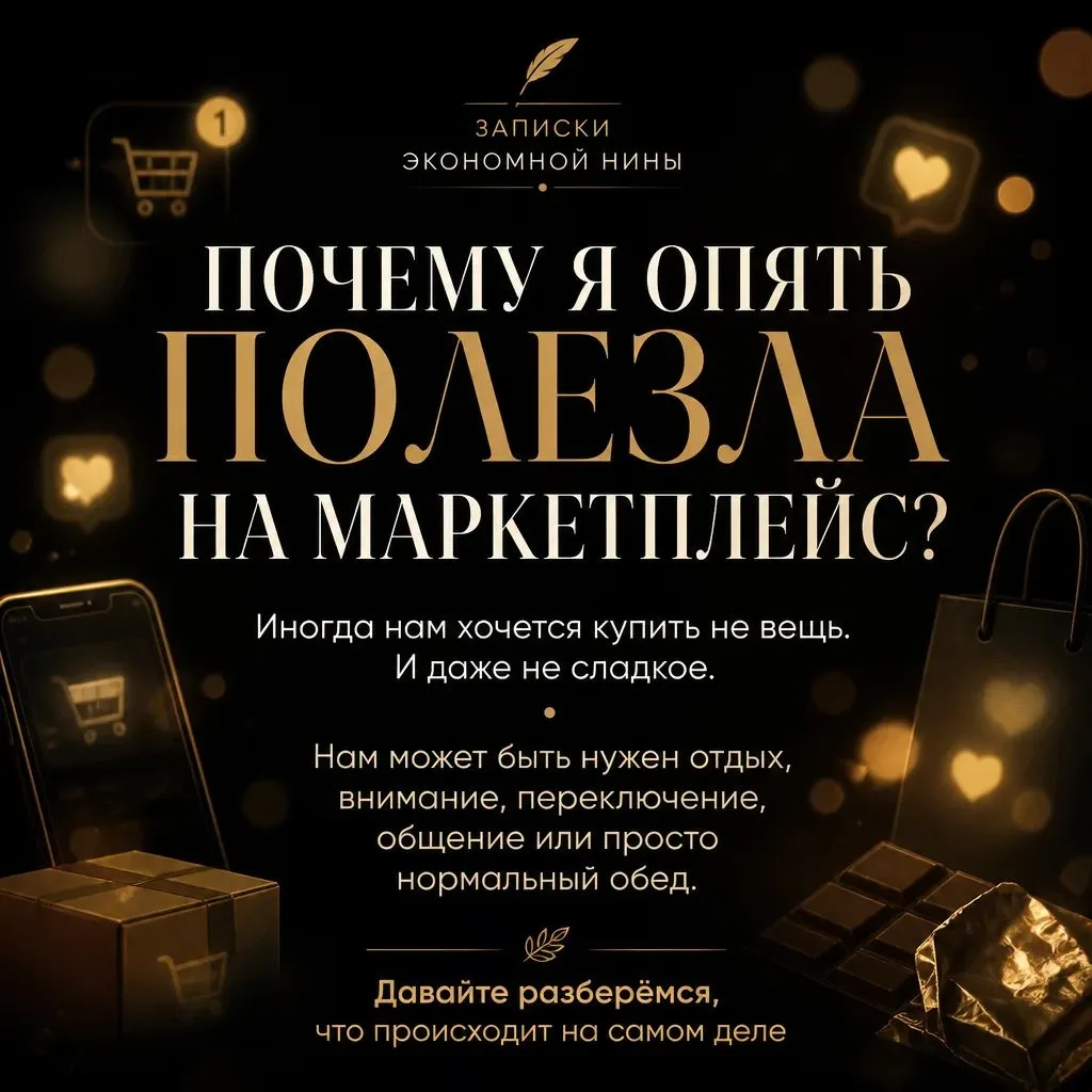 Почему я опять полезла на маркетплейс? 🫣