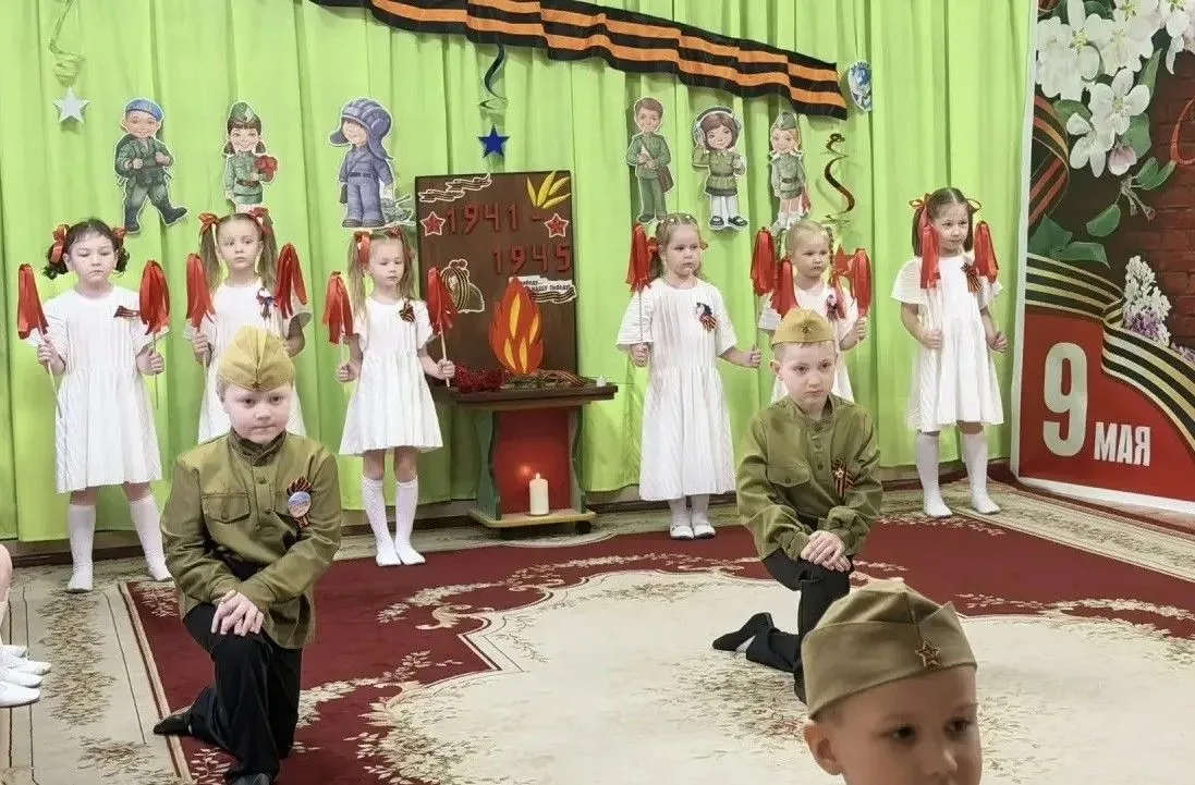 🎗️ Праздничный концерт ко Дню Победы в #ДО_Родничо🎗  ️В преддверии 9 Мая в нашем учреждении состоялс
