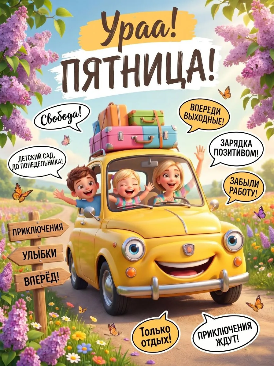 Внимание! Объявляется официальный старт выходных!