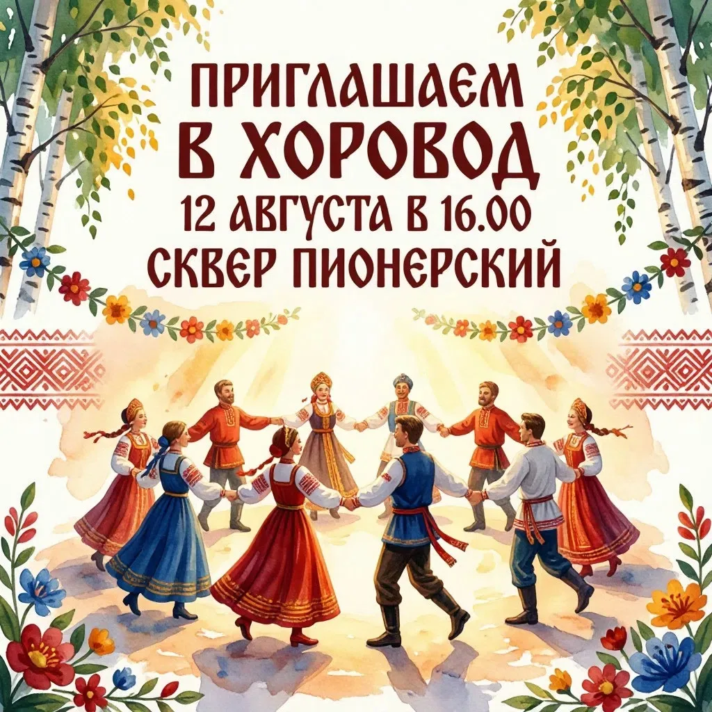 Тамбовчанам предлагают принять участие в фольклорно-игровой программе «Приглашаем в хор...