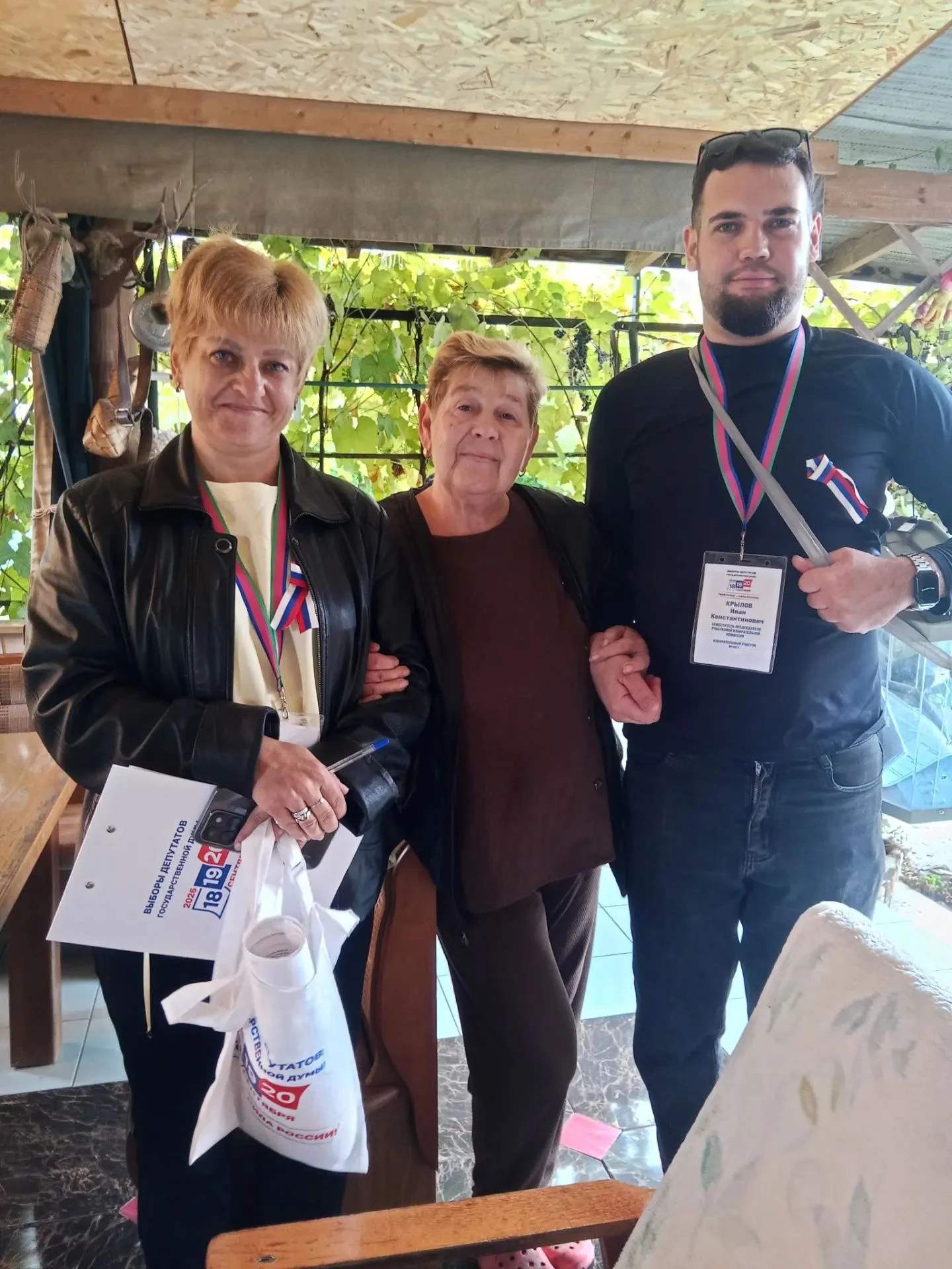 Голосование на выборах в Горячем Ключе проходит не только на избирательных участках.