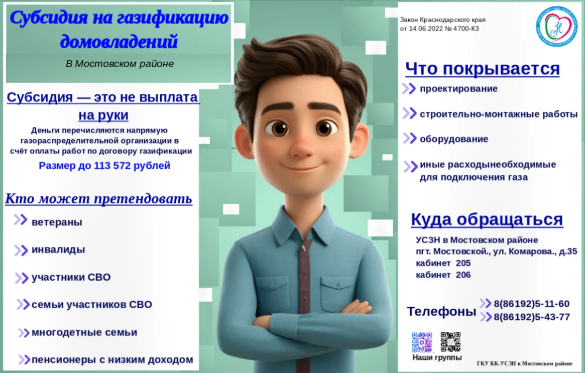 🏡 Субсидия на газификацию домовладений