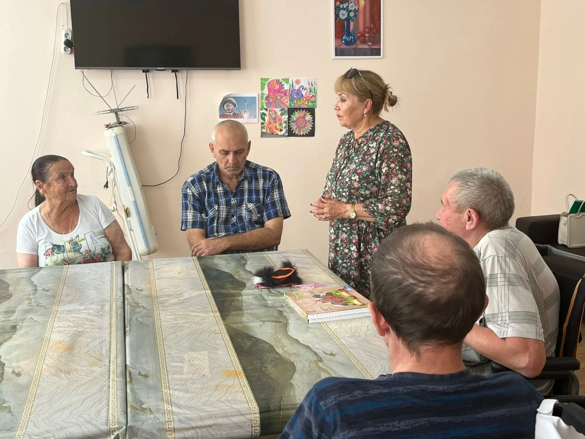 💥В Доме престарелых и инвалидов прошла встреча, посвящённая Году трудовой и воинской доблести

Сотр