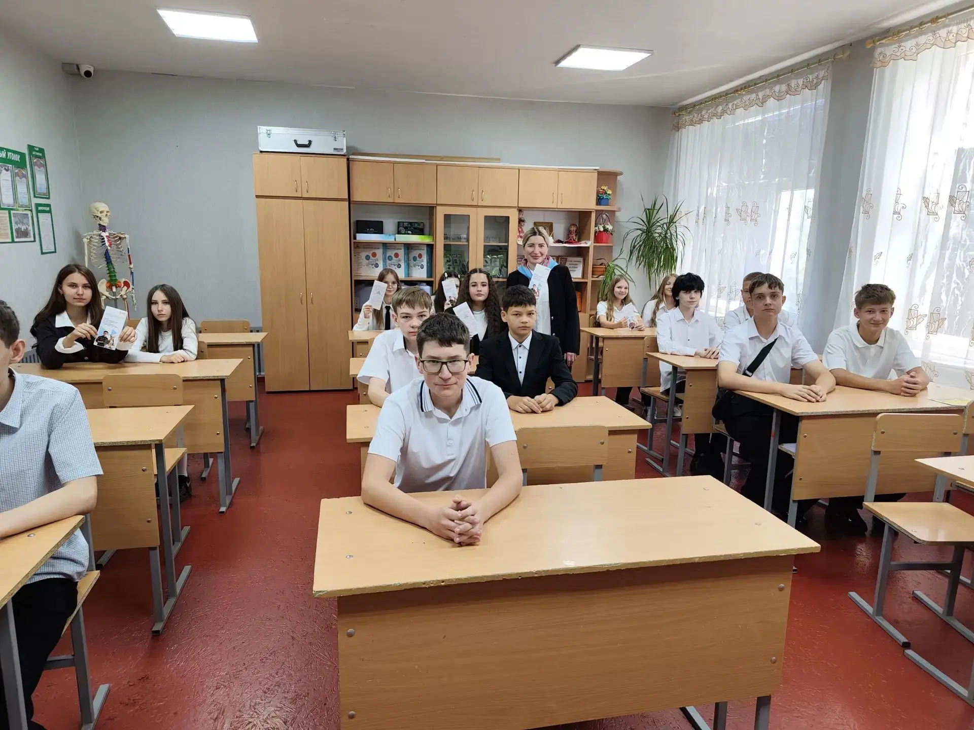 📚 Специалист территориального отделения Республиканского центра занятости, провела для...