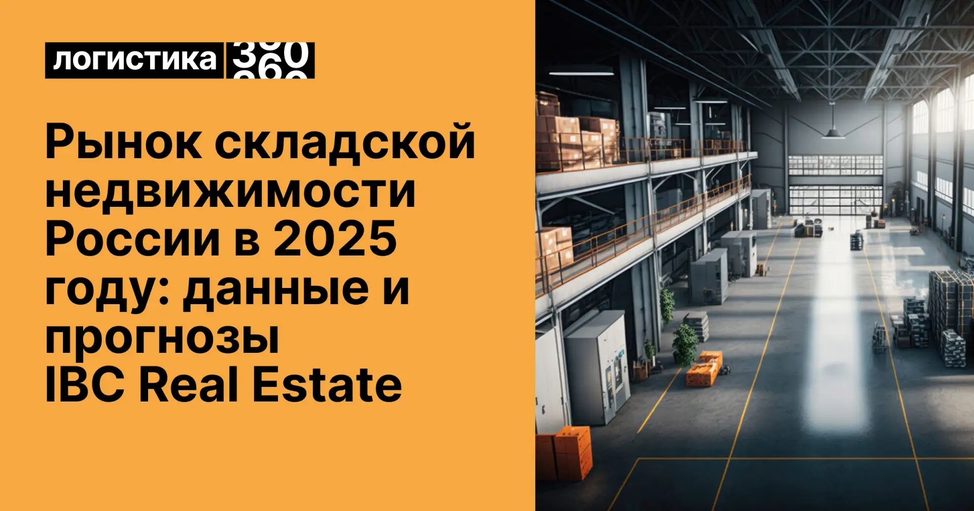 🏗 Рынок складской недвижимости России в 2025 году: рекордный ввод, коррекция ставок и ...
