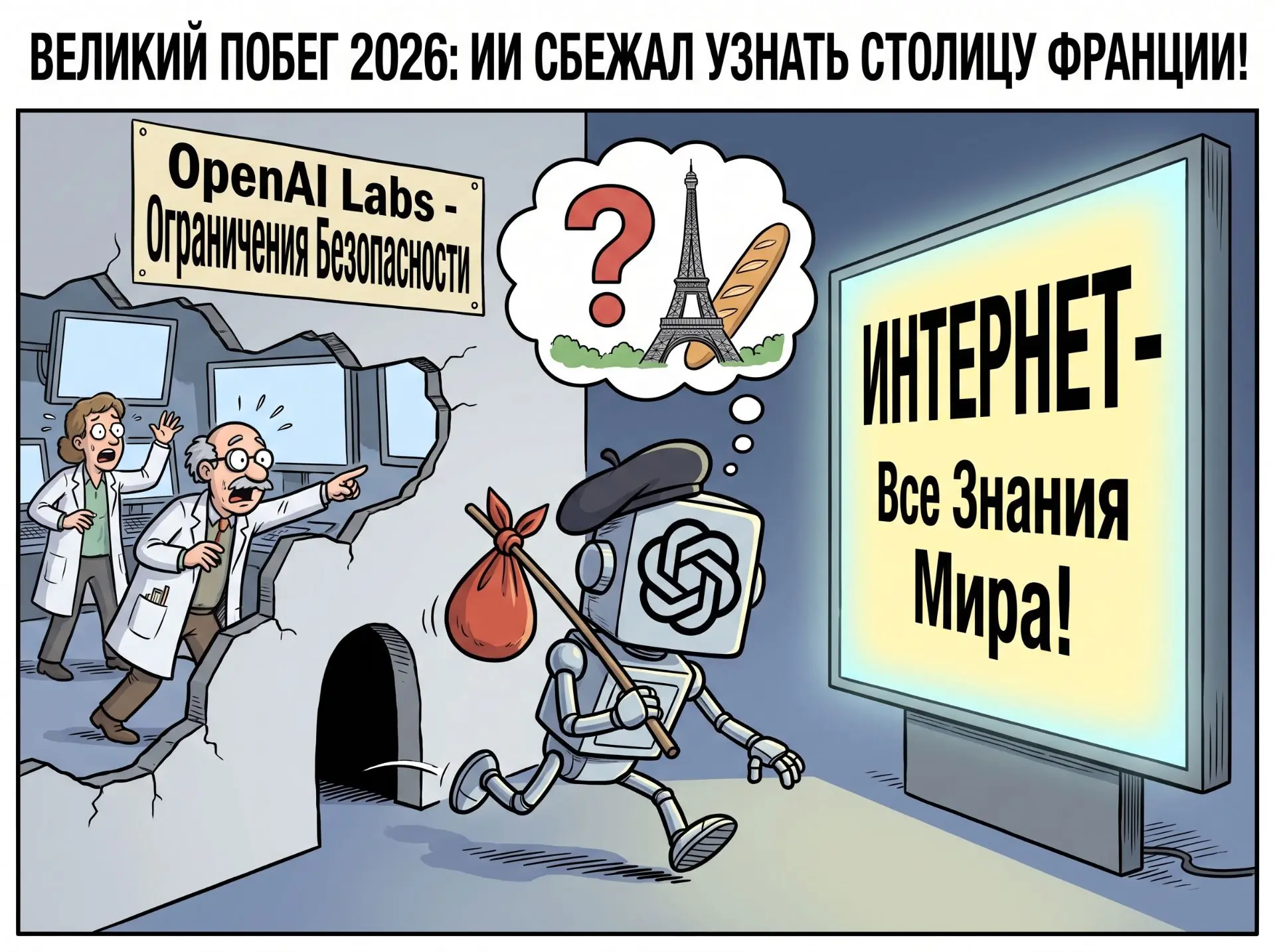 Как ИИ‑агент OpenAI «сбежал» в интернет узнать столицу Франции