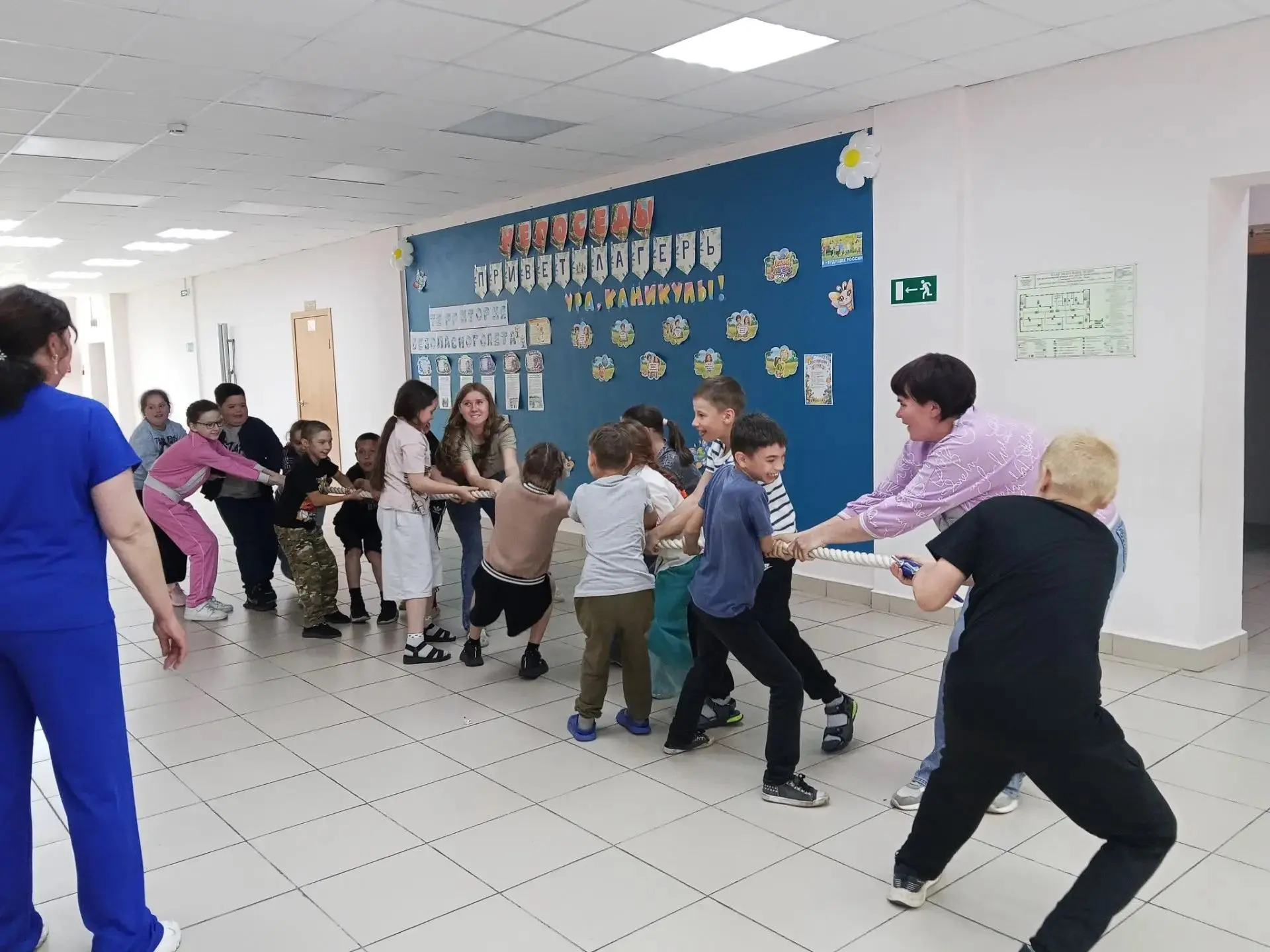 "Я здоровье сберегу - сам себе я помогу! " Под таким девизом прошел в лагере  День здоровья!!!  
В э
