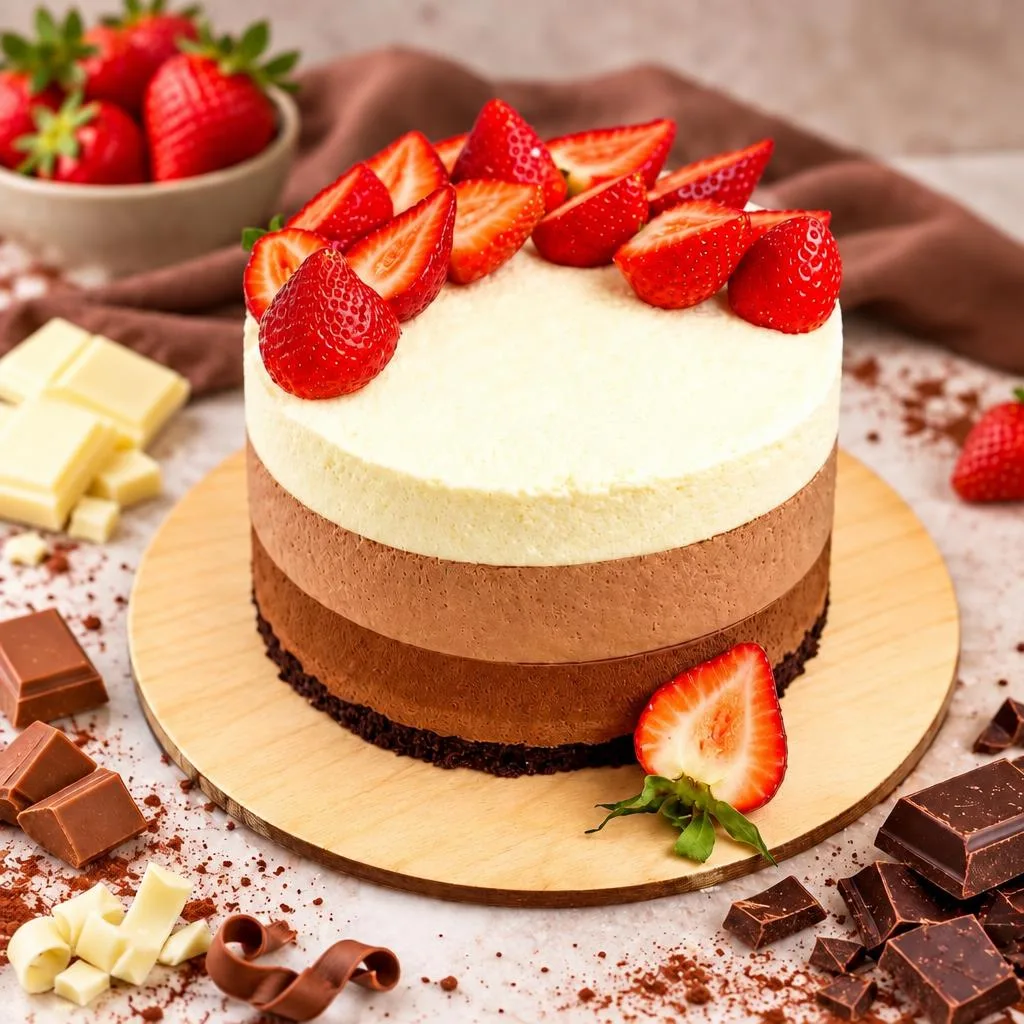 Торт «Три шоколада» 🍫🎂