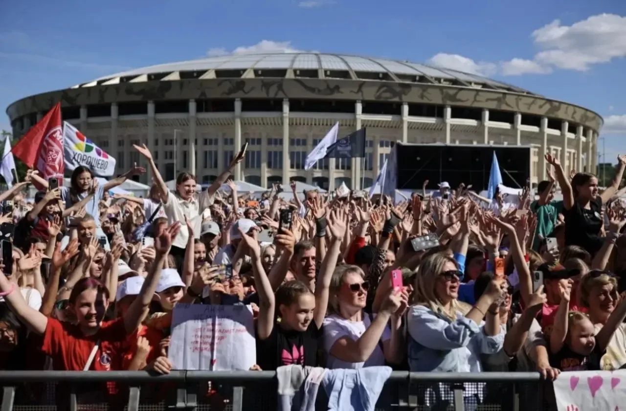 ФЕСТИВАЛЬ ШКОЛЬНОГО И СТУДЕНЧЕСКОГО СПОРТА 💪🏼  🏟️Сегодня в спорткомплексе «Лужники» прошёл масштабны