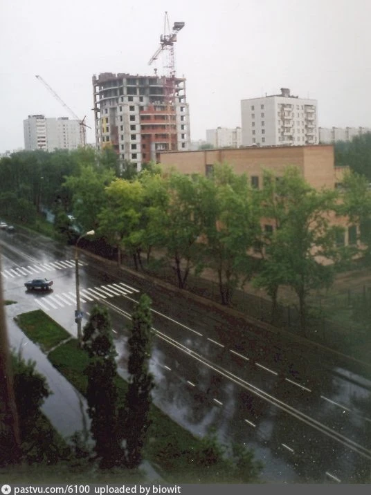 Строительство дома на Отрадной улице.