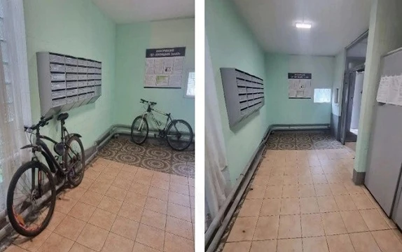 🧹 В Савёлках за месяц вывезли 6 кубометров хлама из подъездов!