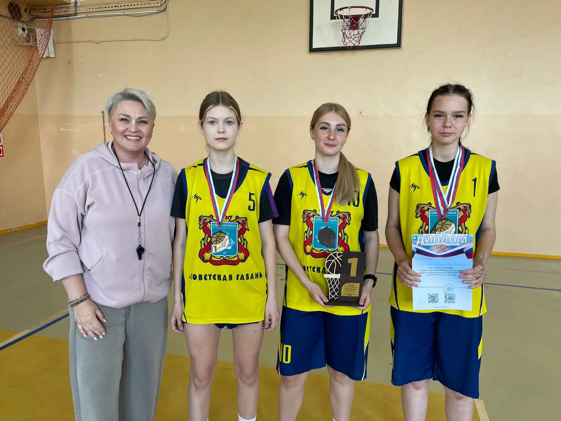🏀11 июня в спортзале РДК состоялся Турнир города Советская Гавань по стритболу, приуро...