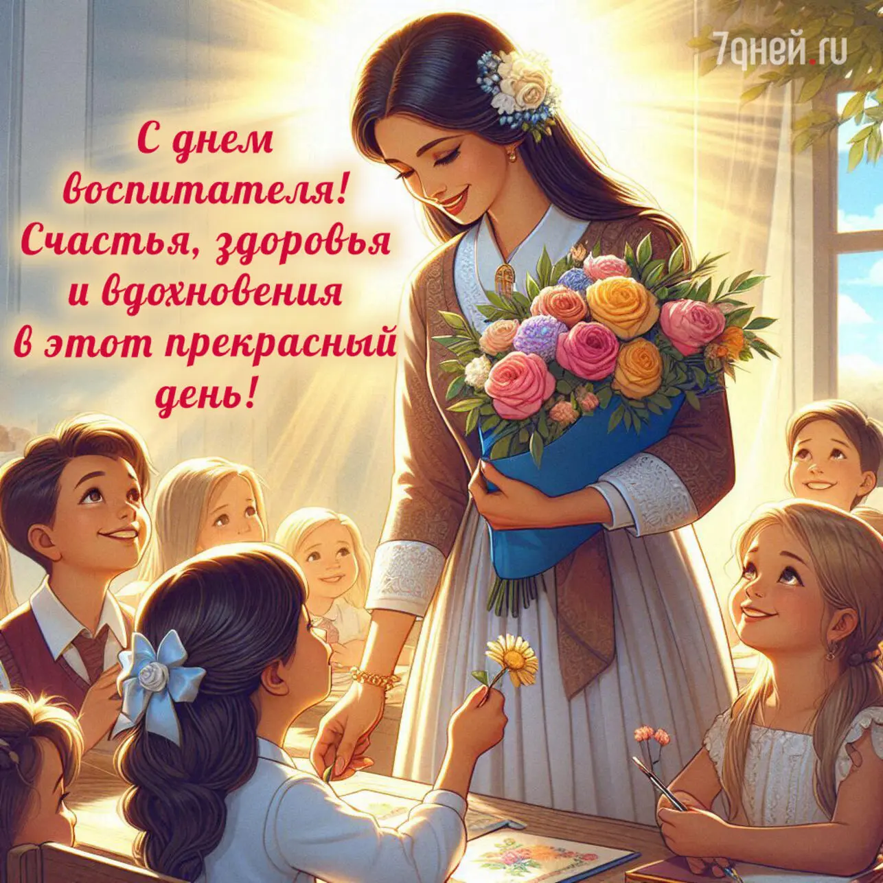 С Днем воспитателя и всех дошкольных работников!