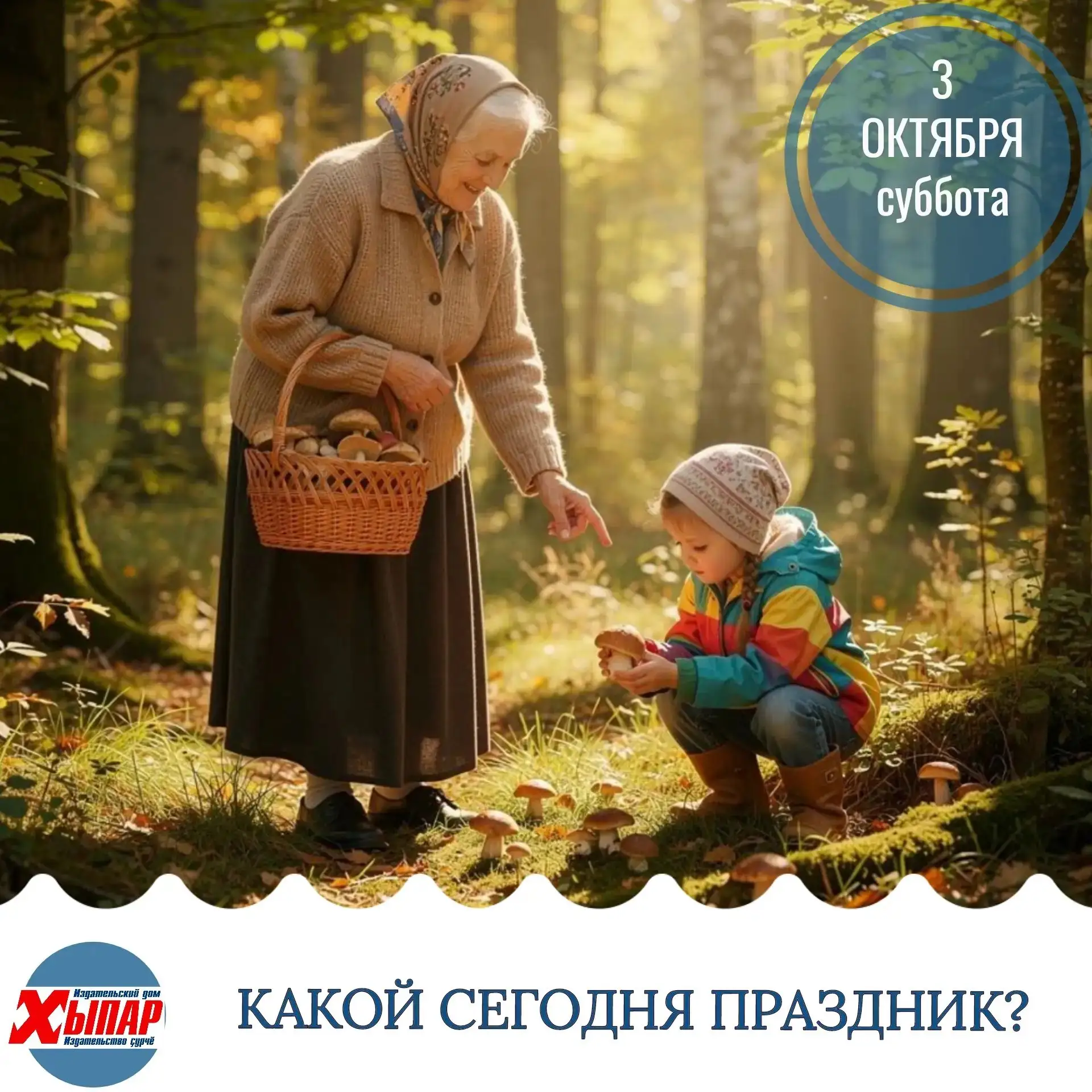 📆 Сегодня – Всемирный день грибника.