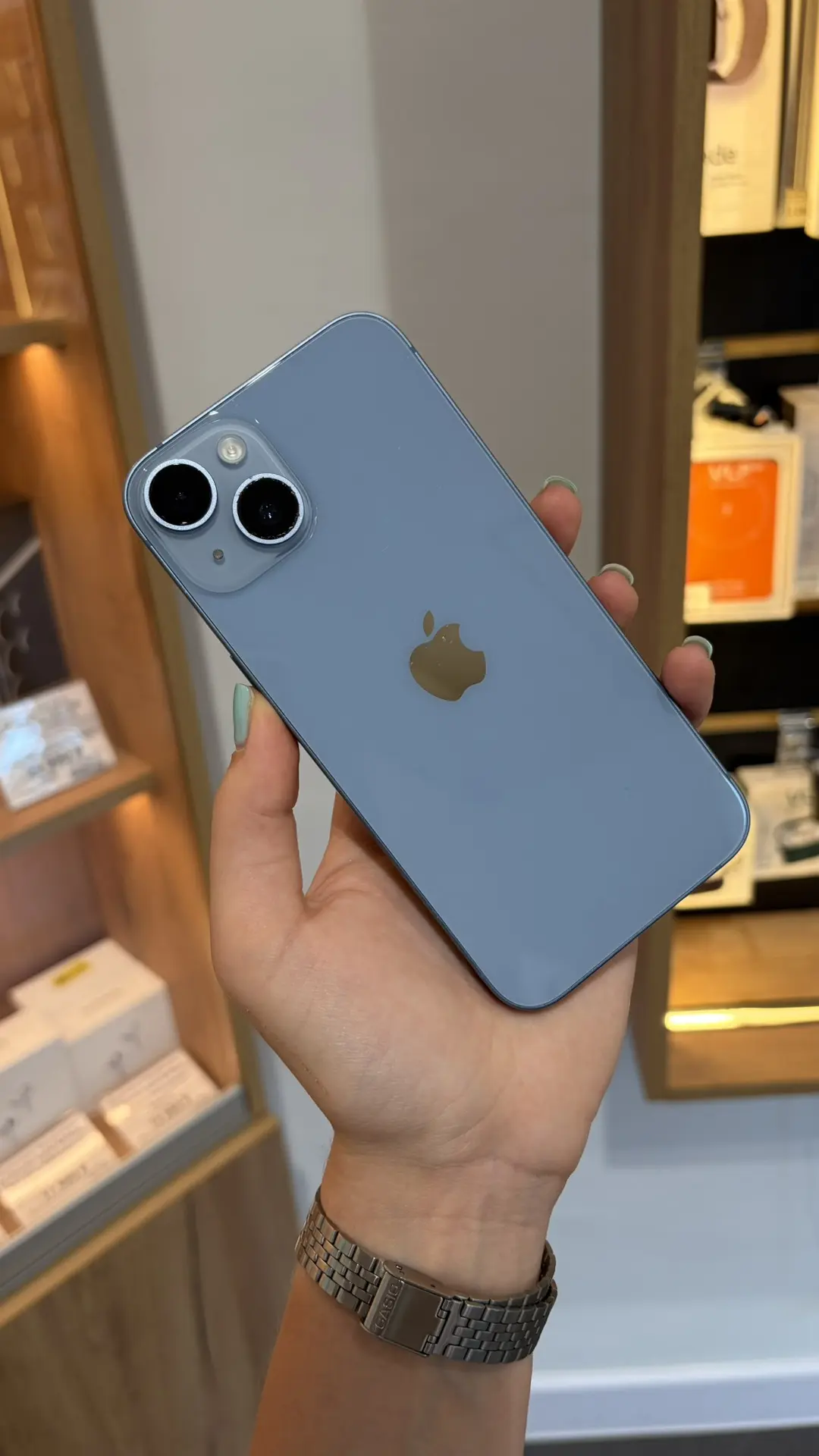 📱Подержанный iPhone 14 128GB Голубой