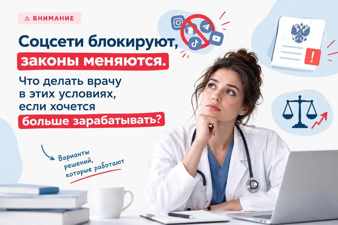 Соцсети блокируют, законы меняются. Что делать врачу в этих условиях, если хочется боль...