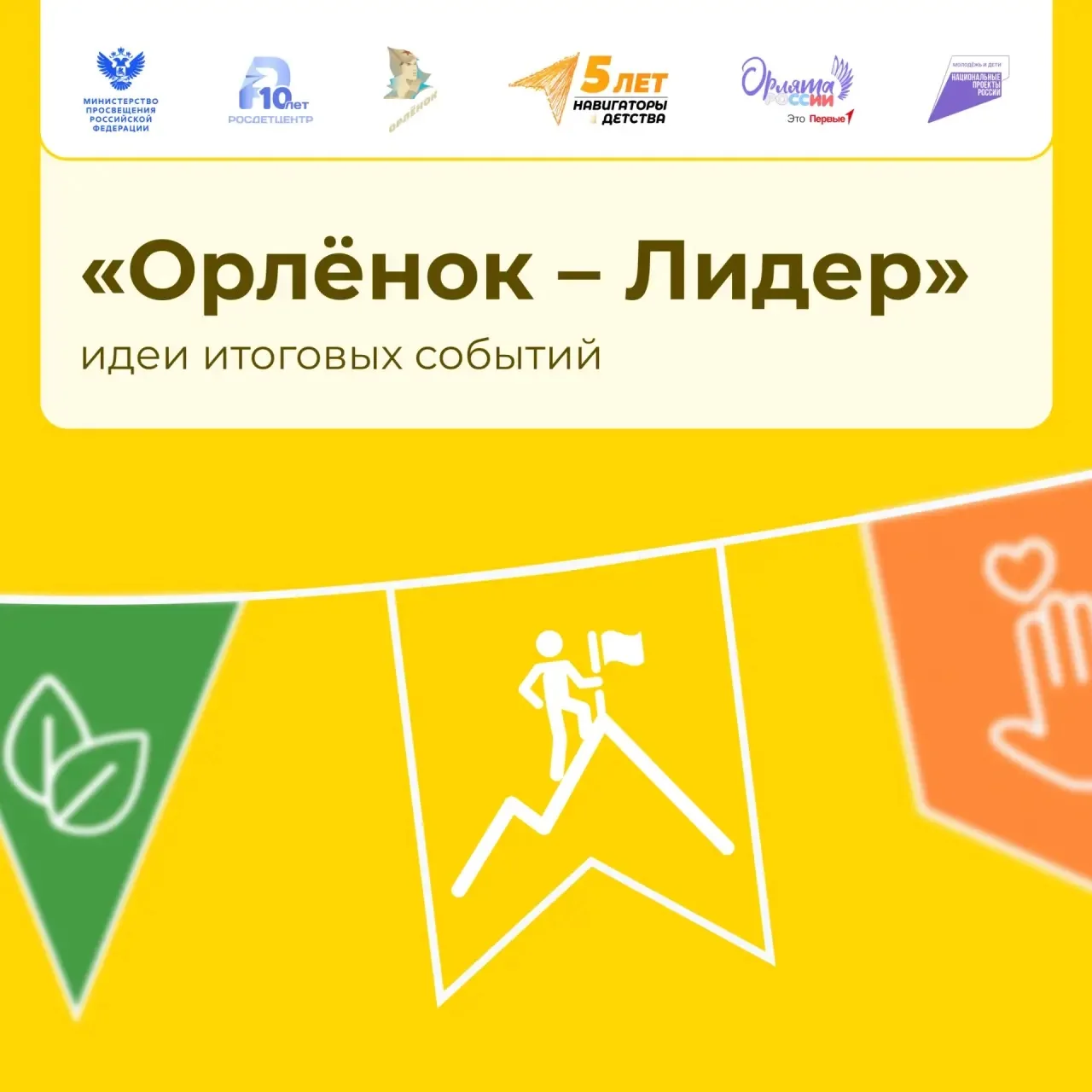 Итоговые события по треку «Орлёнок – Лидер» ⭐