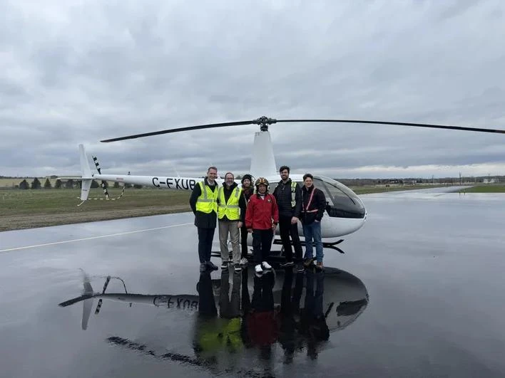 🚁 Первый в мире пилотируемый водородный вертолет успешно прошел испытания  Канадская компания Unithe