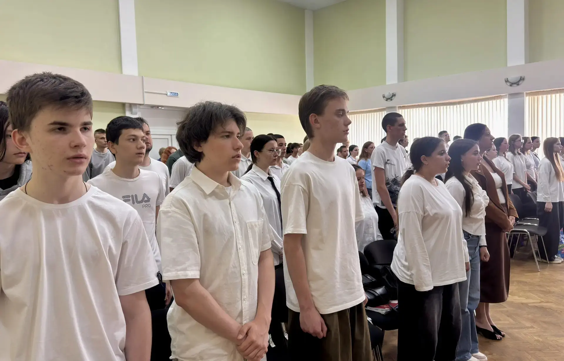 ☀️Доброе утро, дорогие студенты, педагоги, родители!

☀️Начинаем очередную рабочую неделю с Церемони