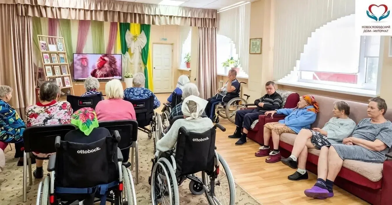 ✨✅В рамках культурно-досуговой деятельности для проживающих Новослободского дома-интерната регулярно