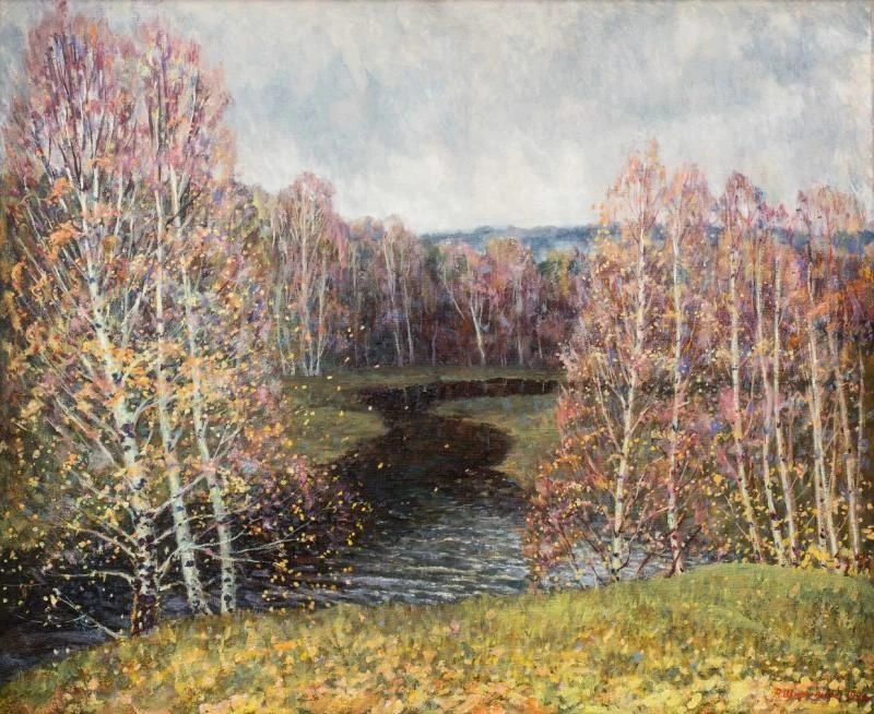 🍁🖼 Октябрь в красках: онлайн-выставка из фондов Пензенской картинной галереи