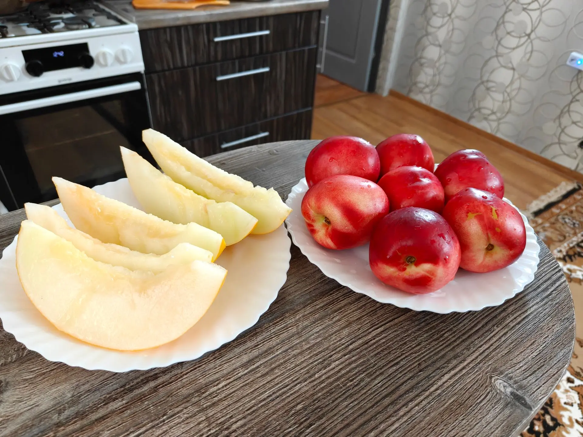 На обед витамины 🍈🍑