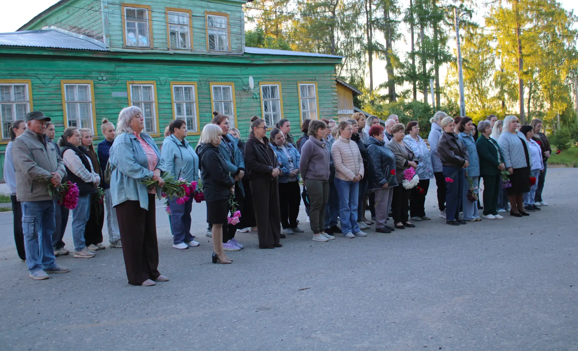 22 июня 2026 года в 4:00 у памятника погибшим воинам-парфеньевцам состоялся митинг, посвященный Дню 