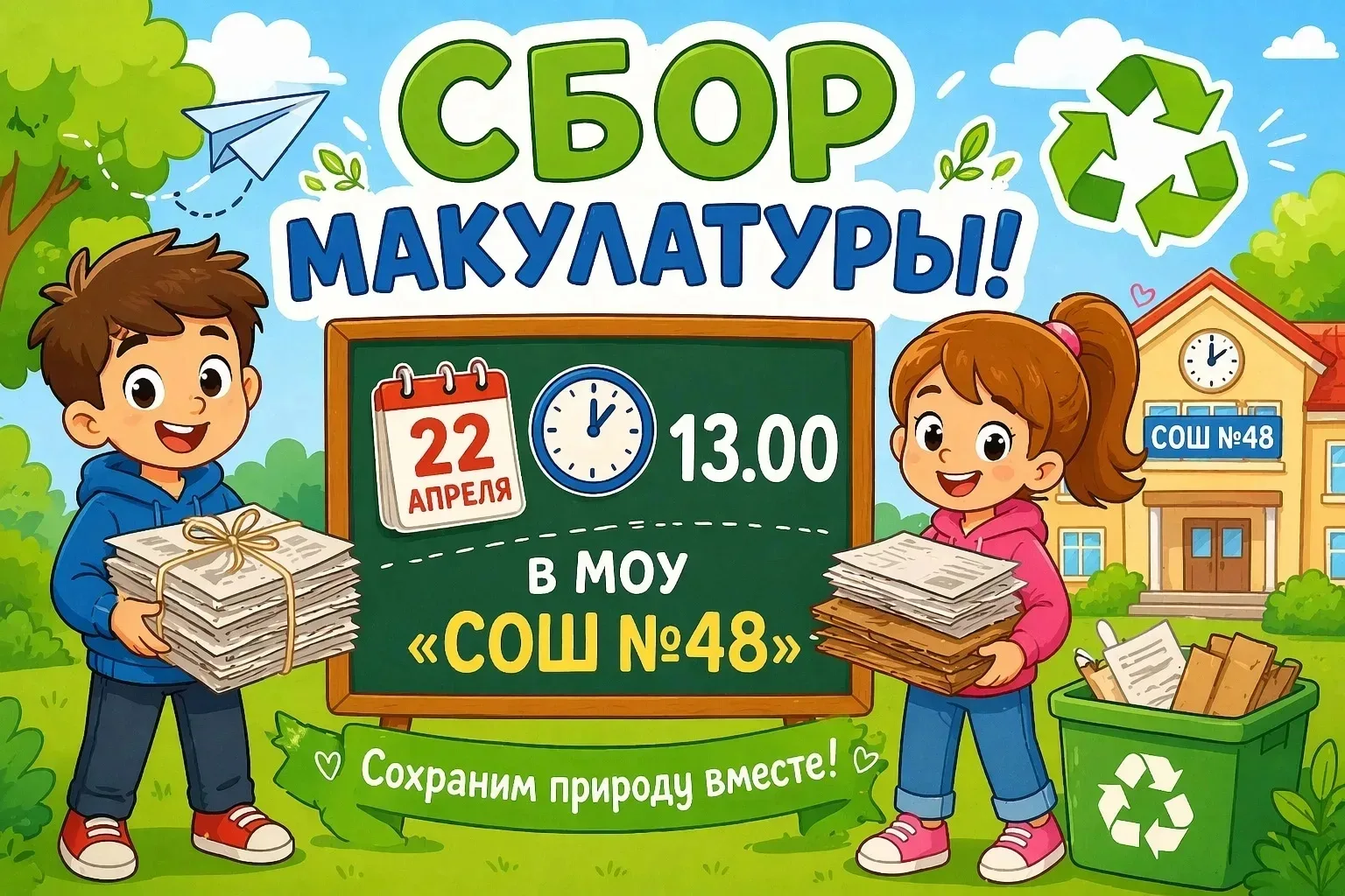 🌎 ЧИСТАЯ ПЛАНЕТА НАЧИНАЕТСЯ С ТЕБЯ