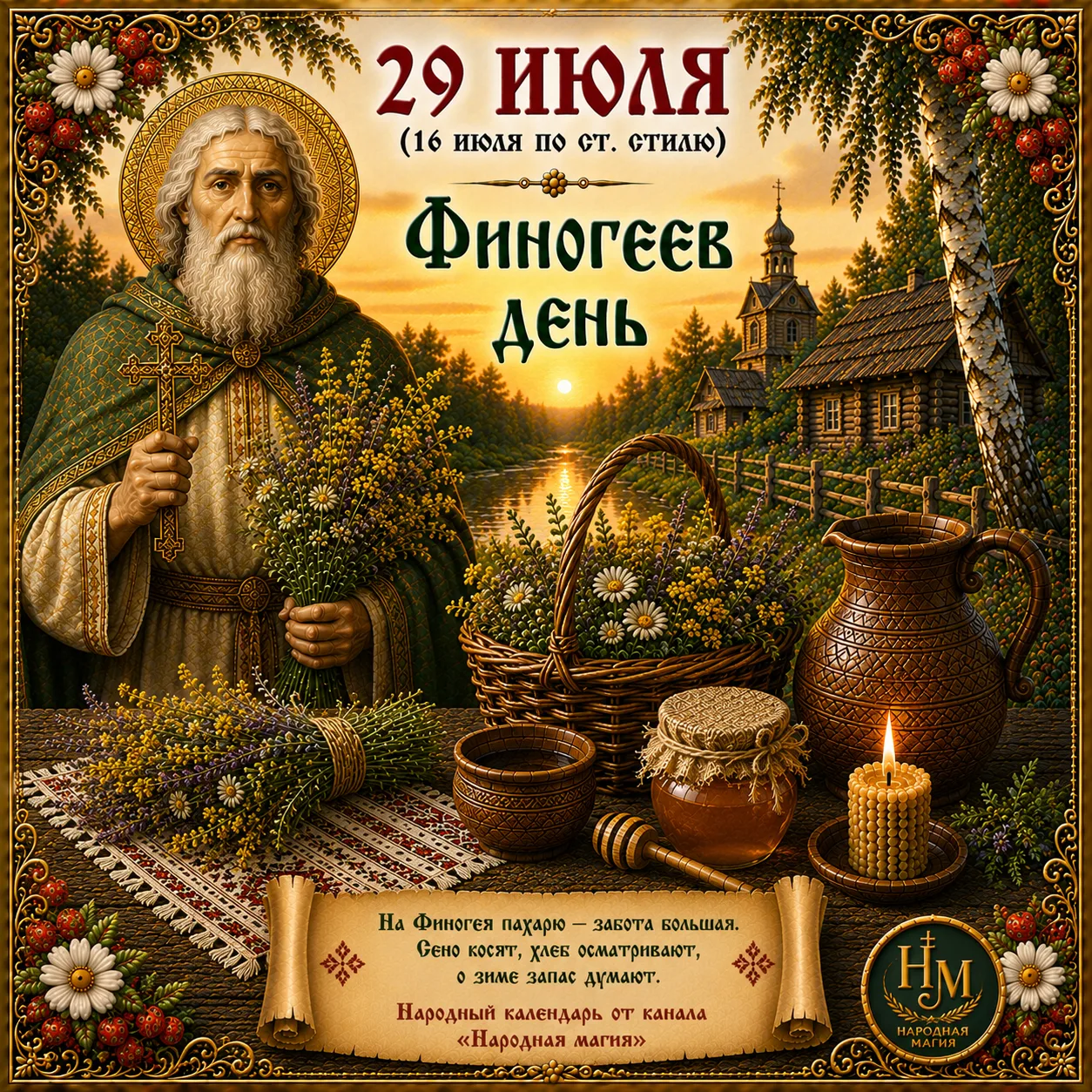 📅 Что можно и нельзя делать 29 июля (Афиногенов день): народные приметы

🟢 Что можно делать

✔️ На