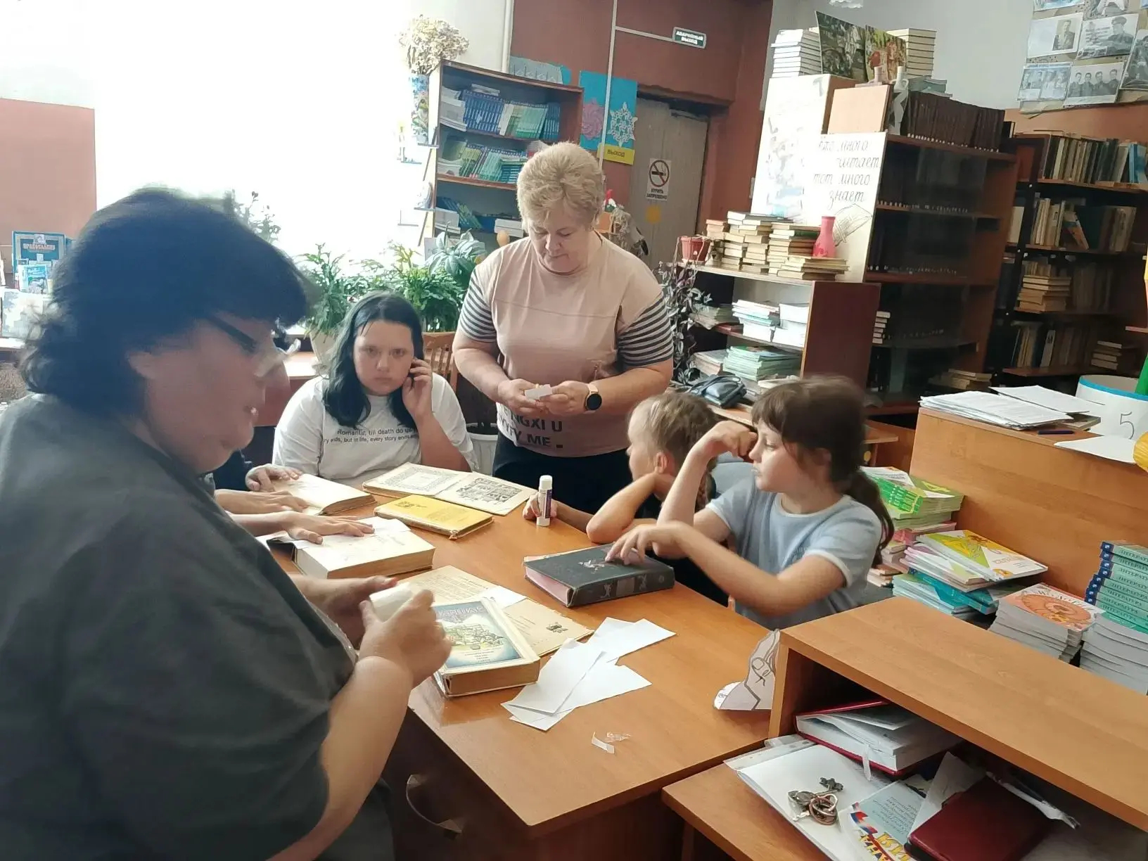 📚Отряд "Дружба" школьного лагеря дневного пребывания филиала ПСОШ в с.Новокленское побывали в сельс