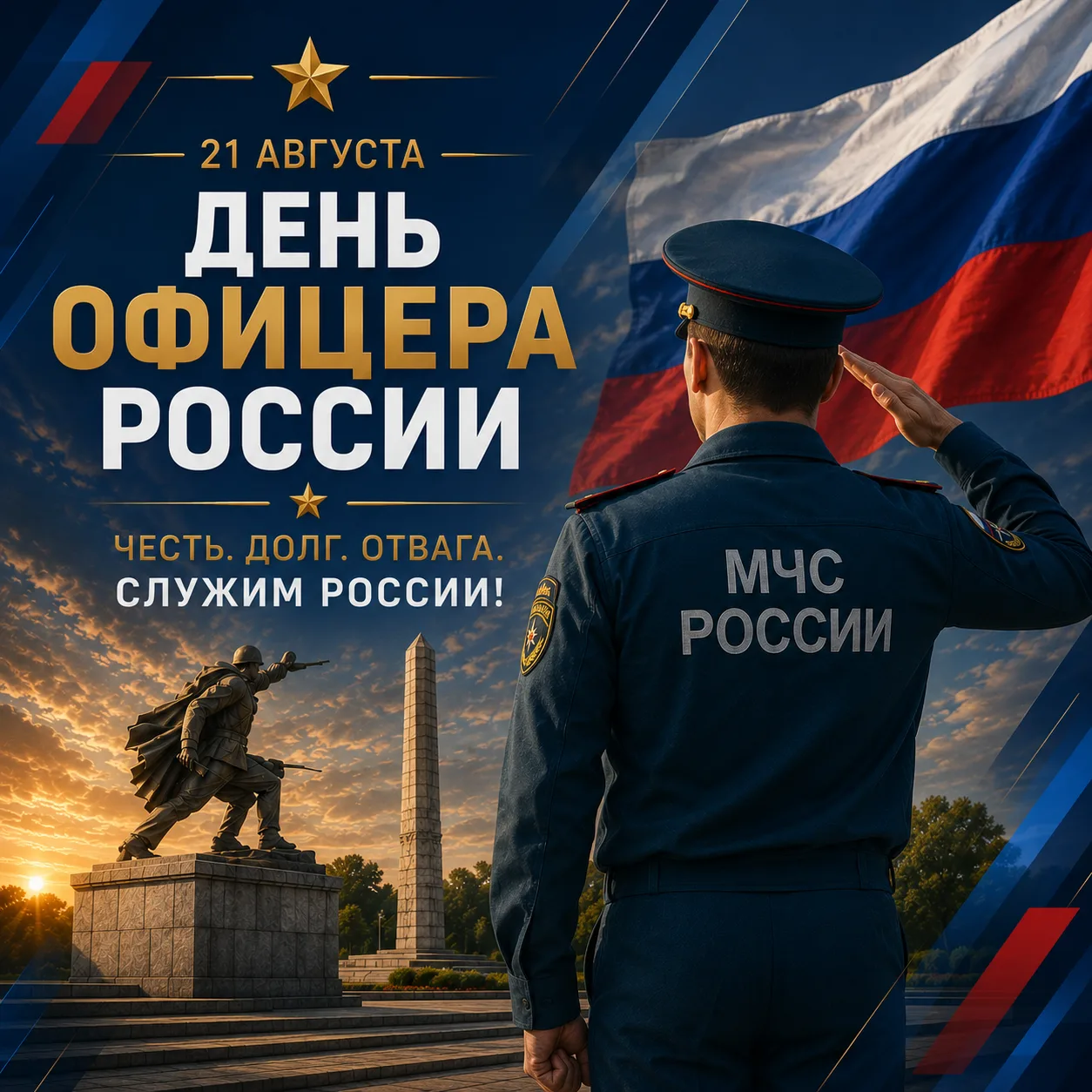 🇷🇺 В России отмечают День офицера