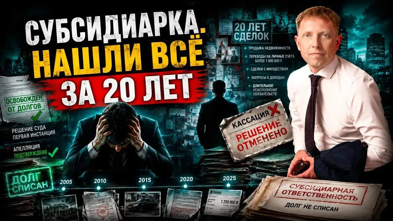 Еще недавно субсидиарная ответственность считалась практически пожизненным долгом: если...