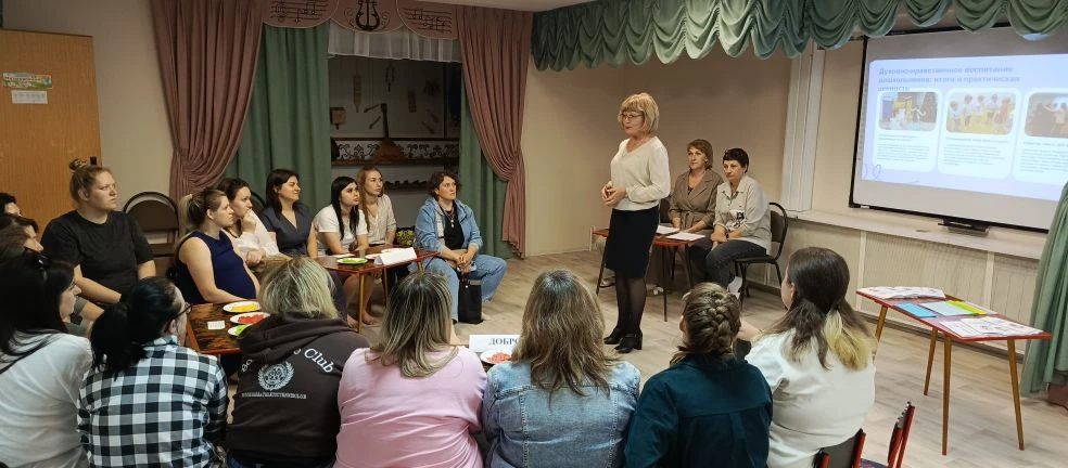 В филиале «Дружба» МБОУ «Первомайский детский сад» прошло родительское собрание в форме...
