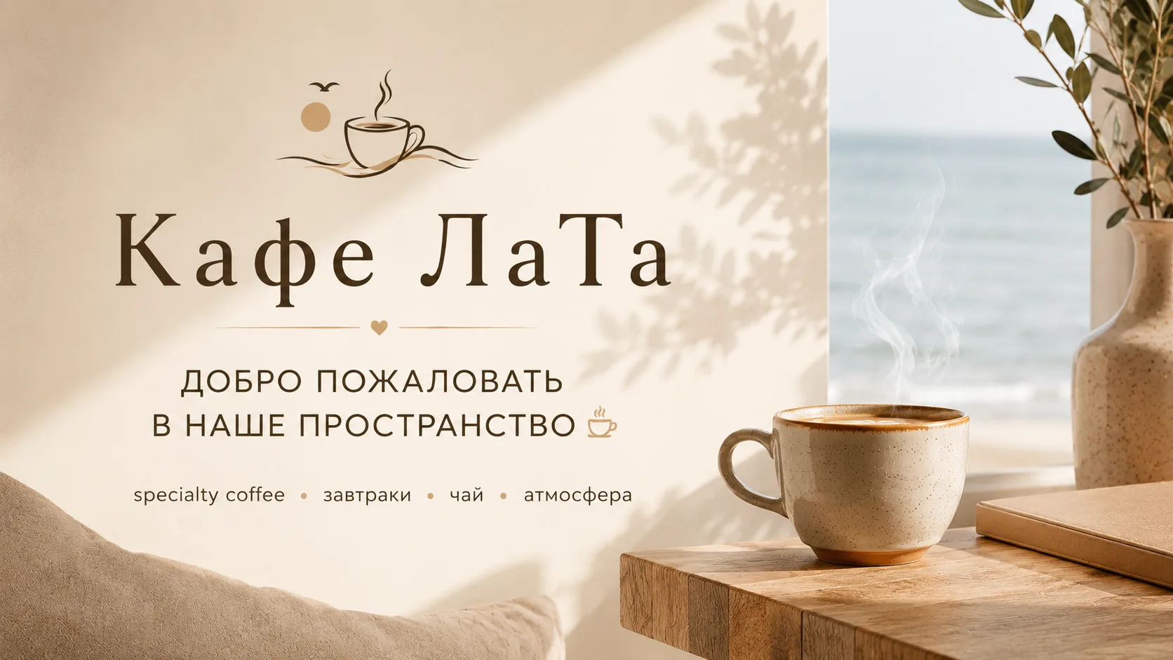 ☕️ Добро пожаловать в Кафе ЛаТа