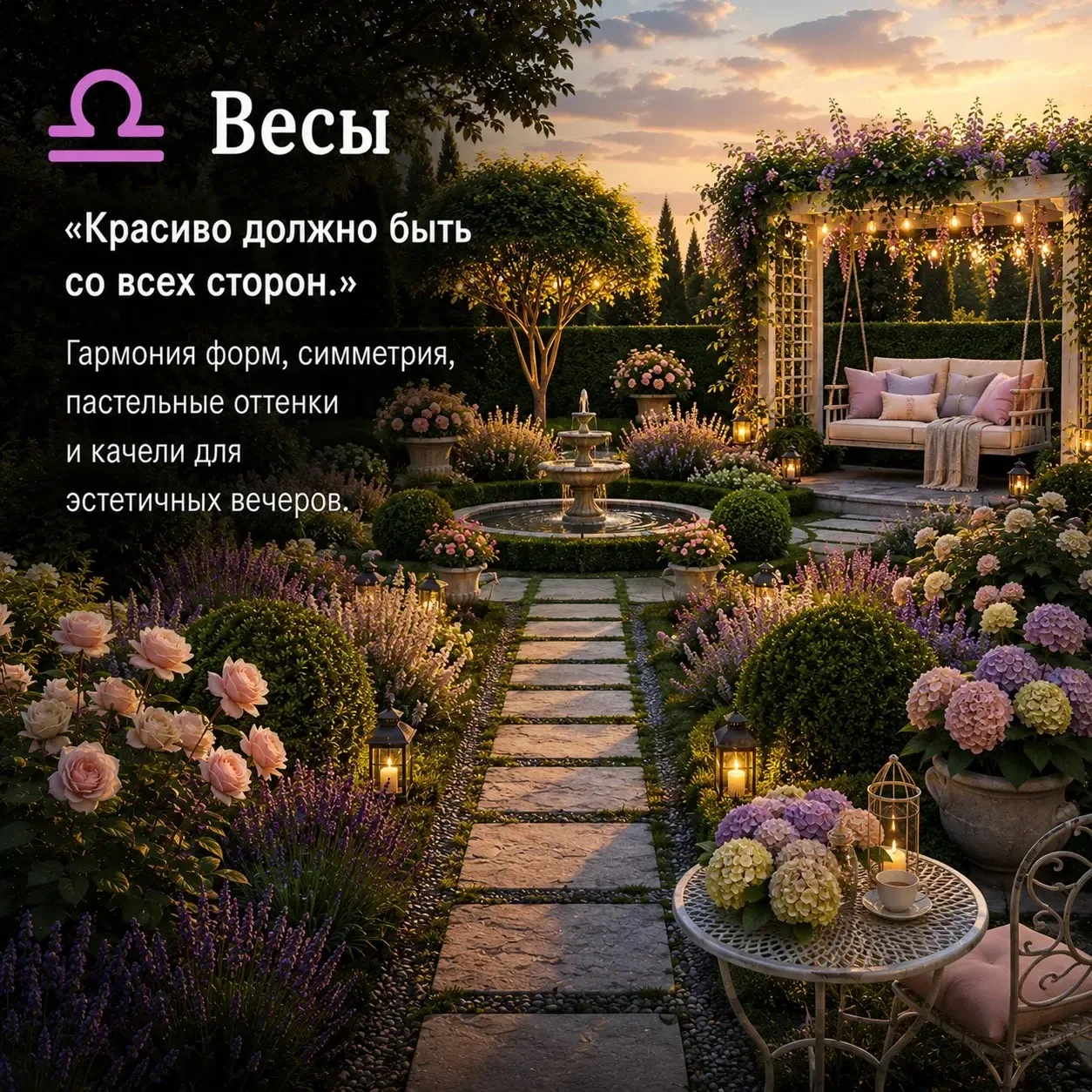 🌿 САД ПО ЗНАКУ ЗОДИАКА Часть 2