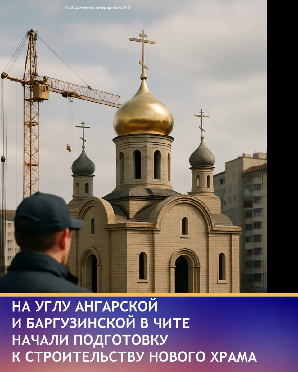 В Чите на пересечении улиц Ангарской и Баргузинской начались подготовительные работы по строительств