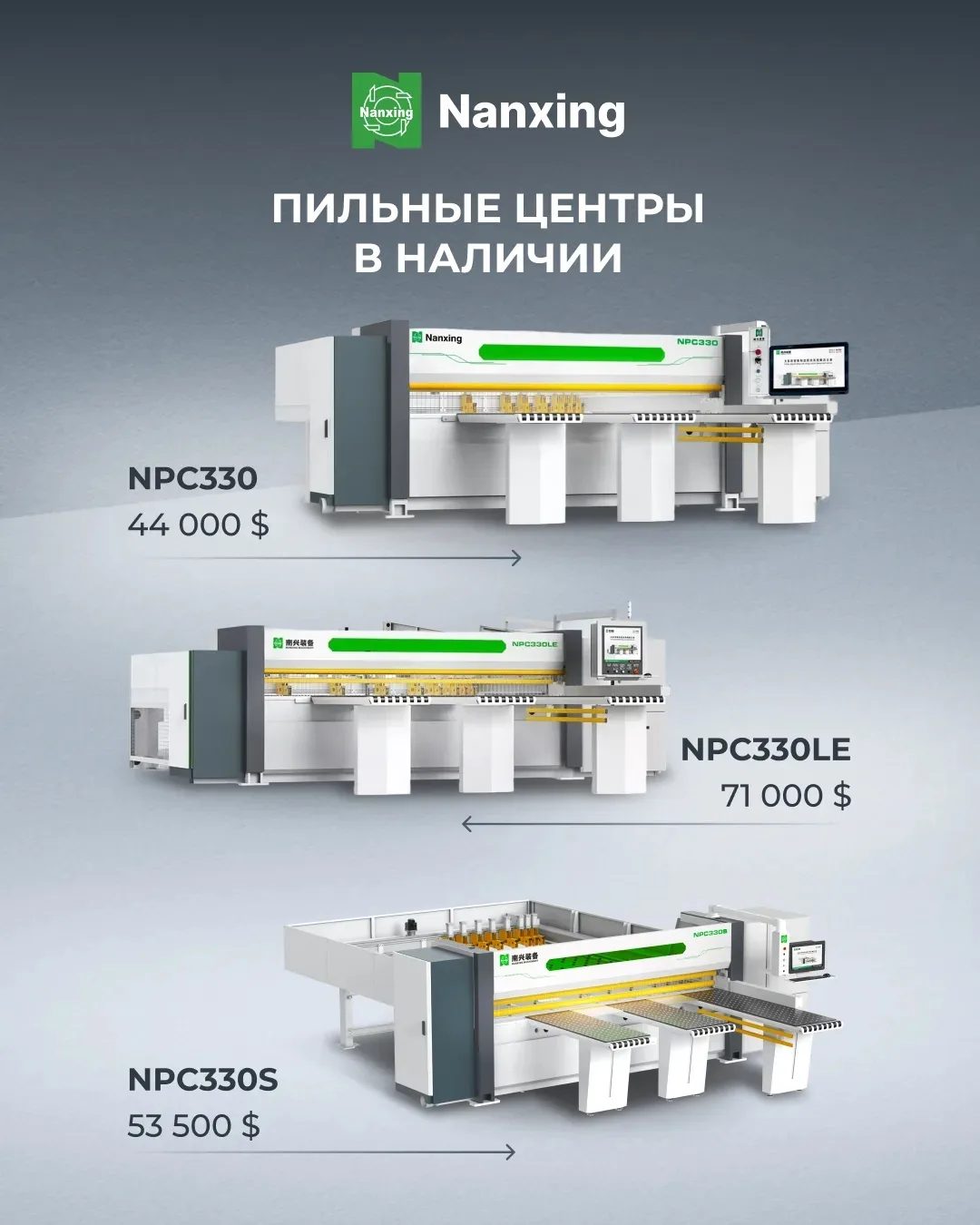 Планируете покупать пильный центр?