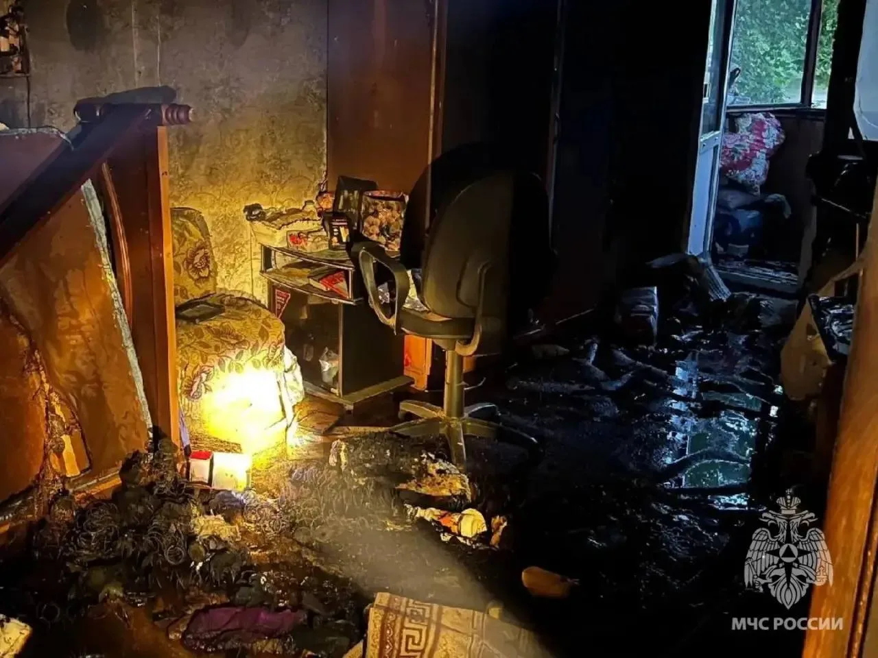 ‼️В Брянске при пожаре в Володарском районе спасены 5 человек