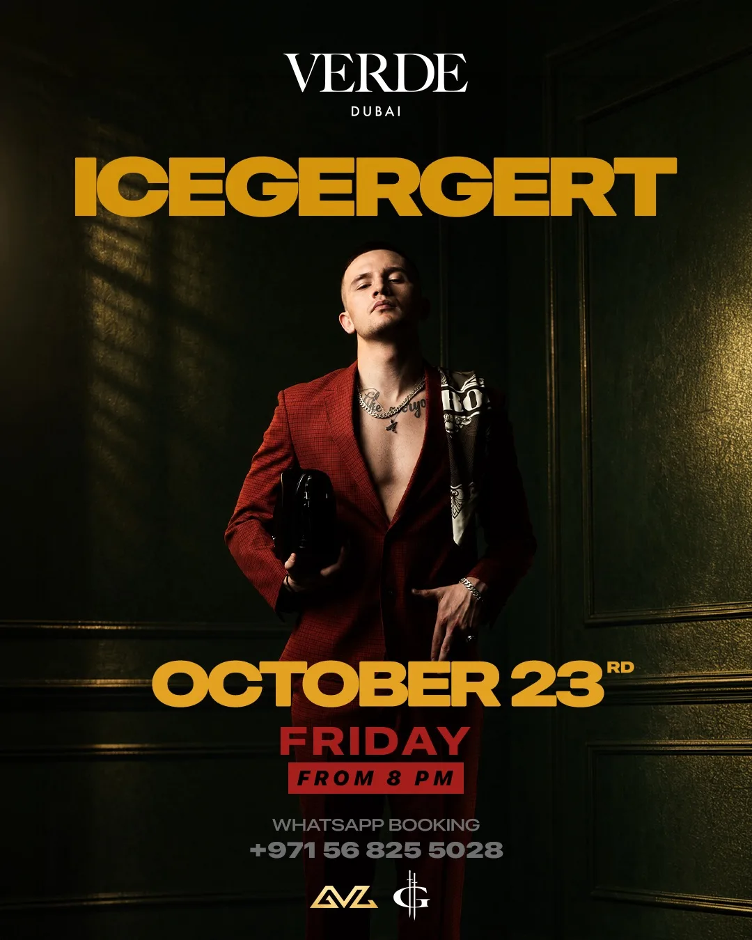 ICEGERGERT выступит в Дубае уже 23 октября 🔥