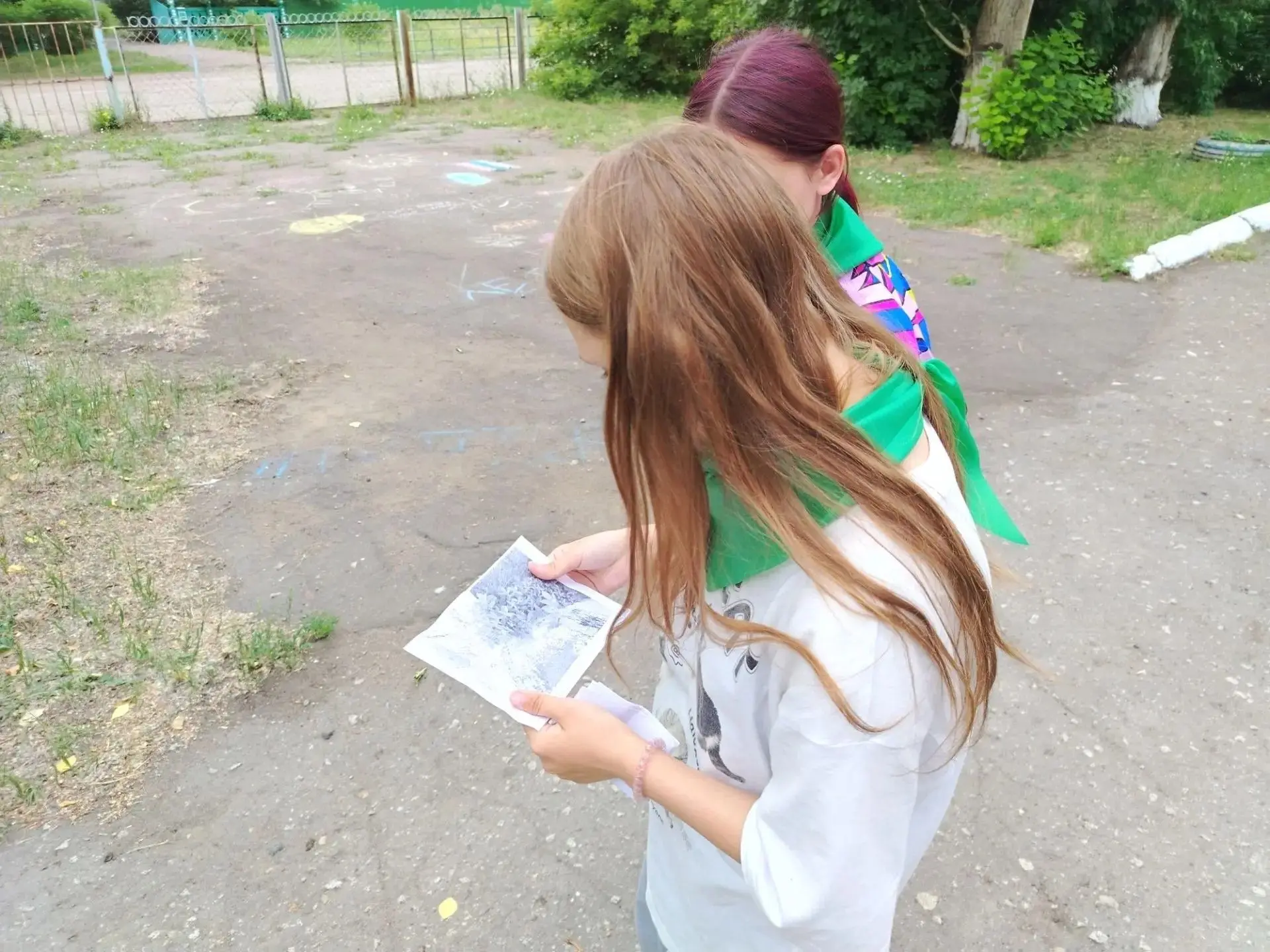 🌸Советник по воспитанию Гусева И.В. провела сегодня в нашем пришкольном лагере увлекательное меропр