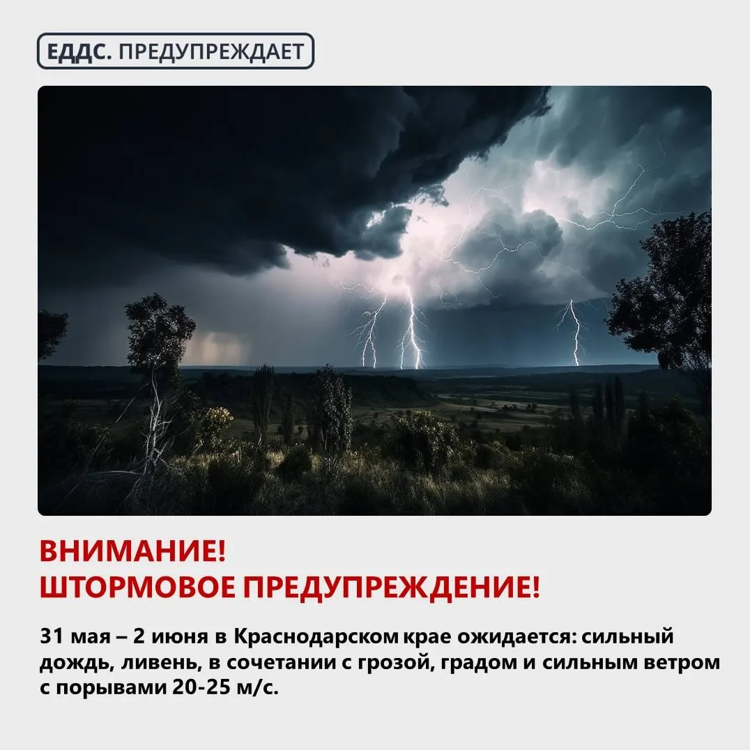 Штормовое предупреждение!